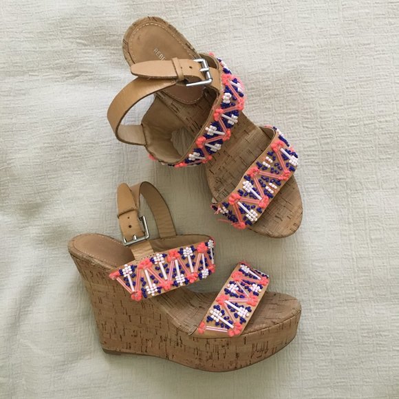 Rebecca Taylor | Isabela Beaded Wedge - Picture 2 of 9
